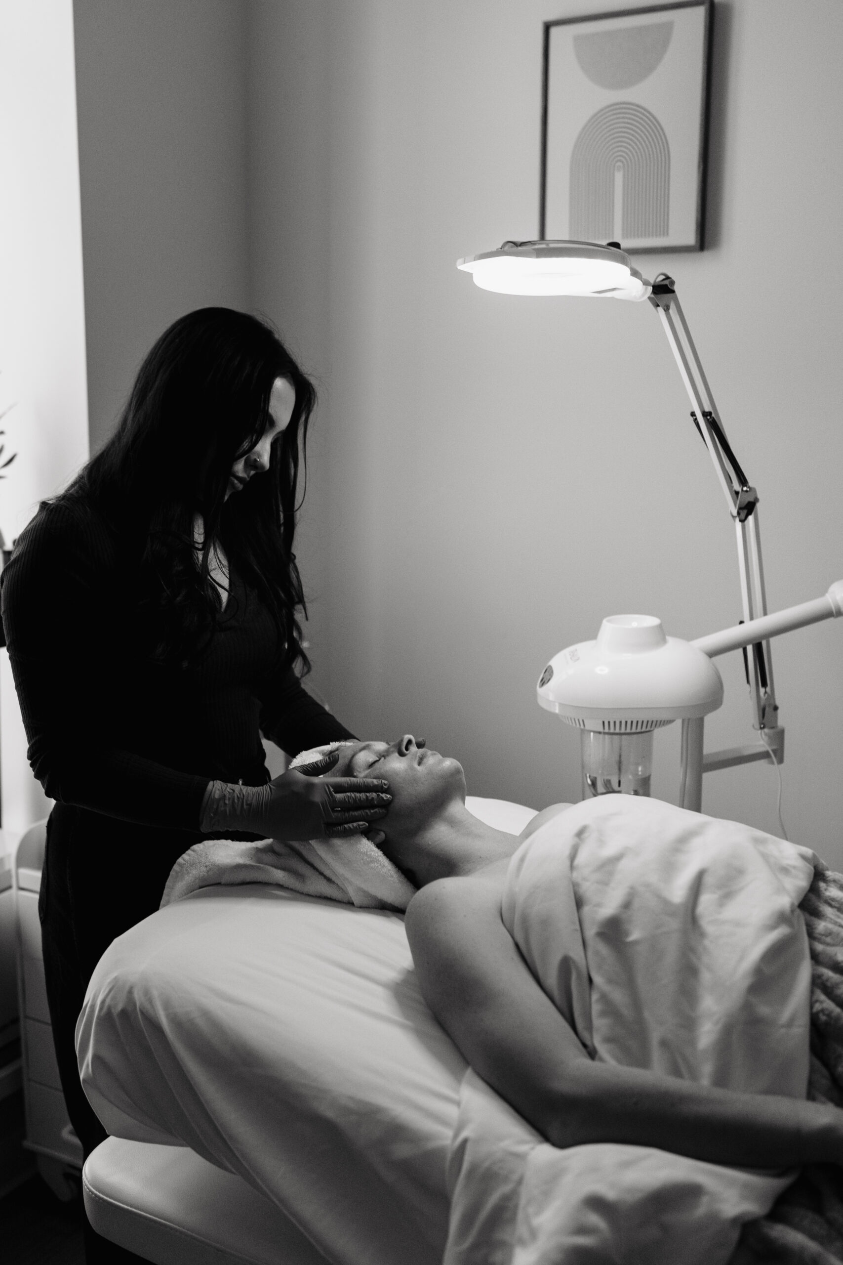 Custom facial in Madison, WI performed by licensed aesthetician