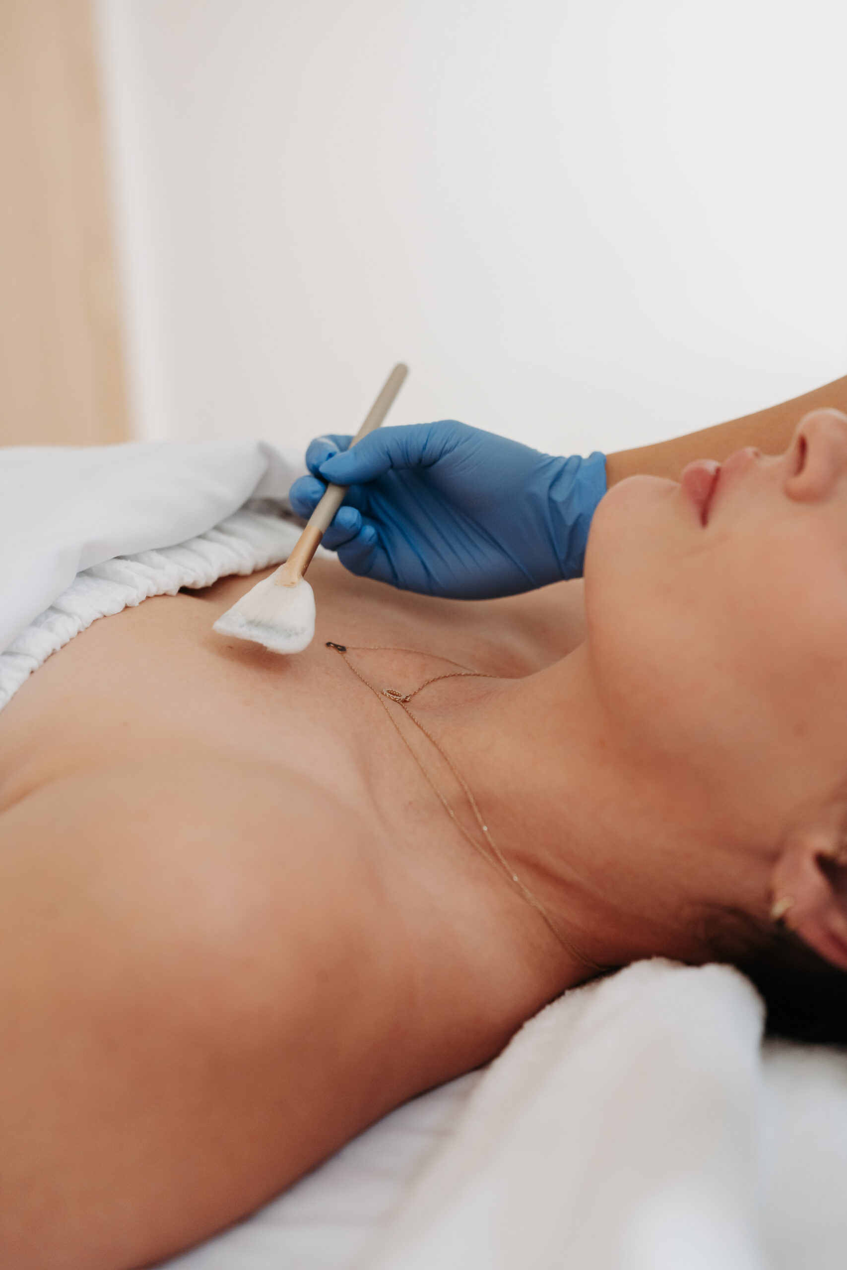 Relaxing custom facial given in a clean medspa Madison, WI